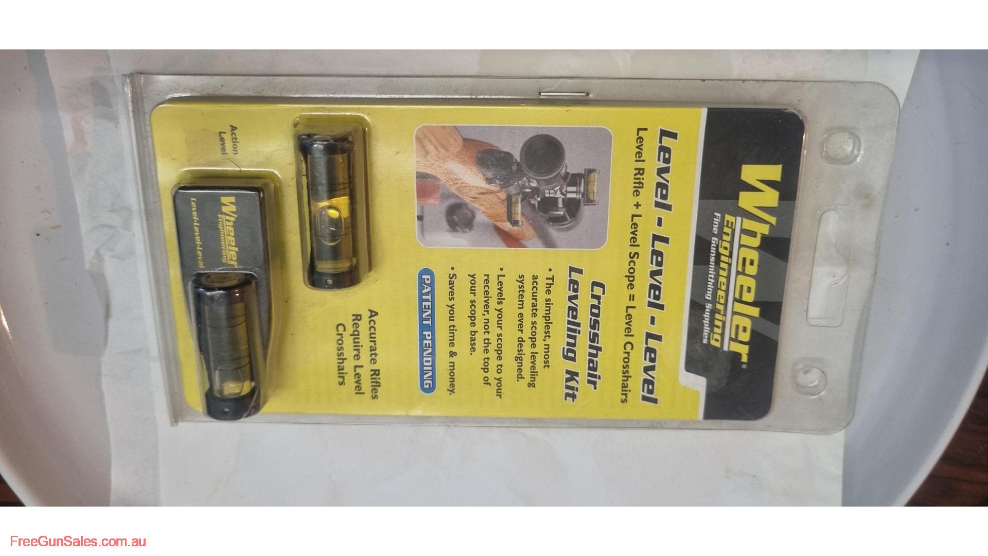Wheeler cross-hair leveling kit GOONDIWINDI