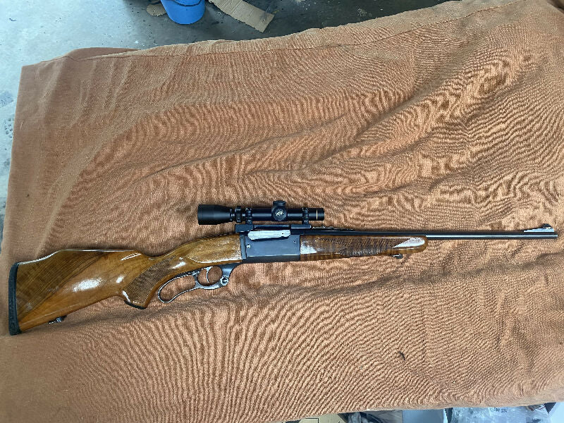 Savage 99 Lever action in 308W. Buyer to pay postage.