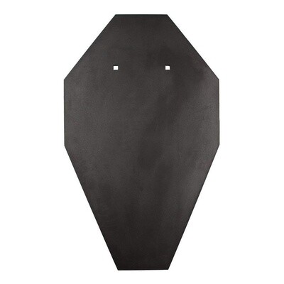 Black Carbon 8mm IPSC Universal Target Plate Bisalloy 500