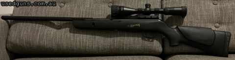 Gamo zombie .177 air rifle, 1000 fps, suit plinking for fun or small game. As new in excellent condition, has only been fired 10 times. Bought for my daughter b