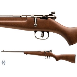 SAVAGE
RASCALLH
RASCAL
22LR SINGLE SHOT
LEFT HAND
BLUED FINISH
TIMBER STOCK
OPEN SIGHTS
NEW $529
PROHIBITED FOR SALE IN NSW!!!
