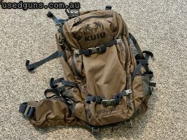 Kuiu Venture Divide 3000 day pack in Ash colour. 3000 cubic inch / 49L capacity. See https://www.kuiu.com/products/venture-divide-3000-ash for details. New pric