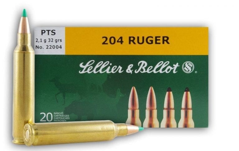 SELLIER & BELLOT .204R 32GR PTS (V-MAX)