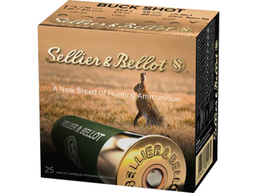 SELLIER & BELLOT 12 GAUGE 32G #AAA (25PK)