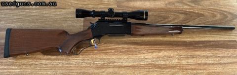 BLR 243W Take Down in very good condition with 3-9x40 Leupold VX-2 Gloss Duplex scope. Only reason this is not excellent is a small nick on the forestock and a 