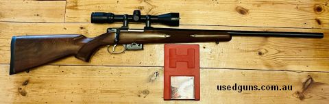 Like new, amazing varmint gun comes with Hornady dies, lucky to have shot 50 rounds