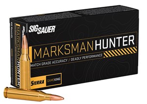 SIG SAUER
E243GK85-20
MARKSMAN HUNTER
243WIN, 85GR, HOLLOW POINT
AMMUNITION

$79.90 /PER 20
$359.55 /PER 100