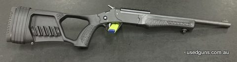 Excellent condition little single shot. Takes either 410 shotgun shells or 45LC.