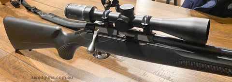 Tikka T1X, bipod, Burris scope, 2 Magazines. Very good condition, very little use. Can send more pics on request.