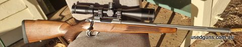 Excellent rifle pleasure to shoot. Has been professionally bedded. 20 inch varmint barrel stainless. No longer needed. Low round count. Postage included (not WA