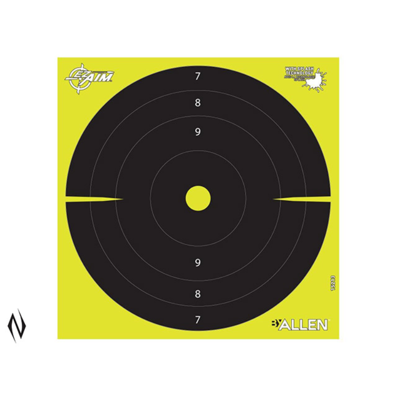 ALLEN EZ AIM SPALSH 8" BULLSEYE TARGET 25PK