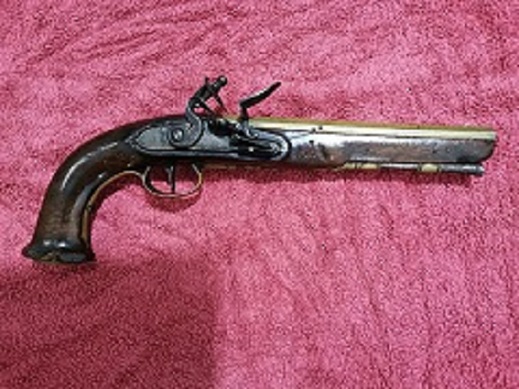 Flintlock European Pistol