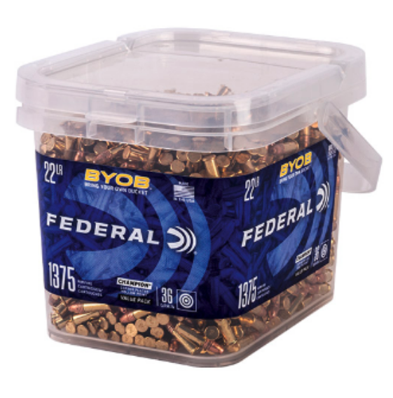 FEDERAL 22LR 36GR HP HV 1375 RND BUCKET