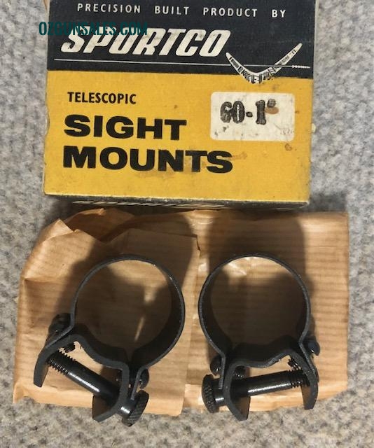 Sportco Rifle 1" Mounts Original