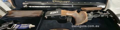 MY BELOVED KRIEGHOFF K80 SHADOW PRO SPORTER, EXCELENT CONDITION, LARGE TSK ADJUSTABLE STOCK (LEFT HANDED) USED FOR LIKE A YEAR MAX,  STILL VERY TIGHT. REASON EO