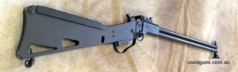 Getting harder to find. Vintage American made Springfield Armory M6 Survival rifle. 22LR / 410. Holds 15 rounds of 22LR and 4x410 shells in the butt stock Price
