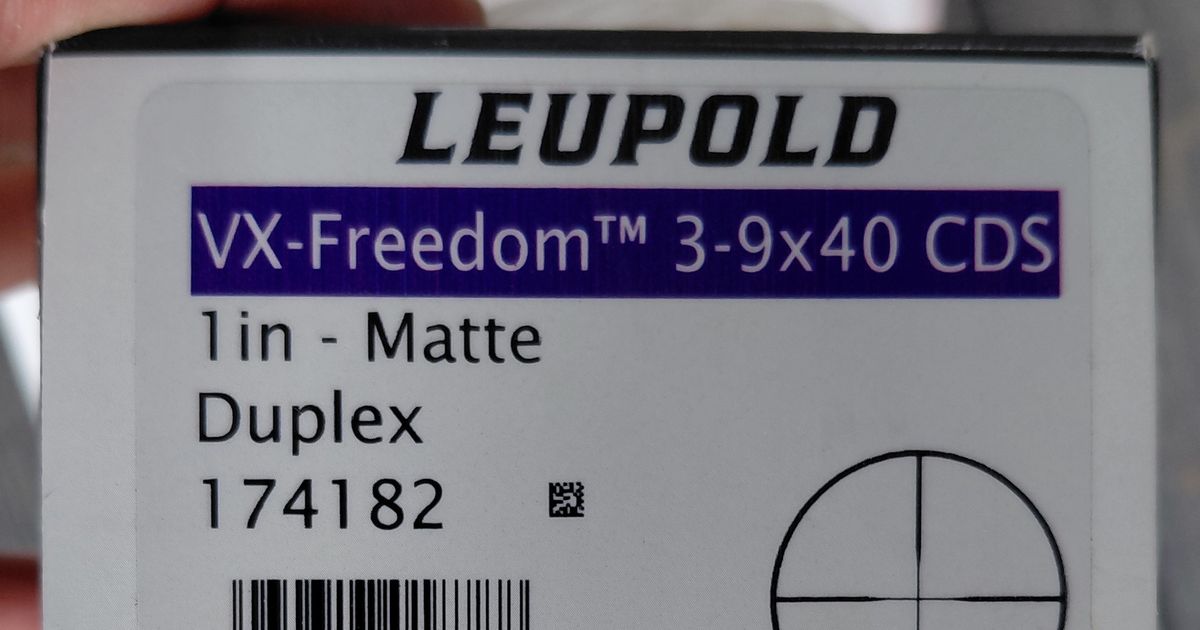 Leupold VX Freedom 3-9x40CDS