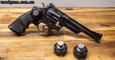 6‚Äö√Ñ√π Smith and Wesson Model 28-2 Highway Patrolman Solid gun that will handle 357 loads all day long. Ex security pistol so some holster wear as per photos,