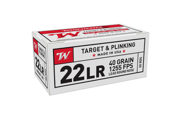 Winchester USA 22LR 40gr LRN 1255fps 50pk Brick price $80.00