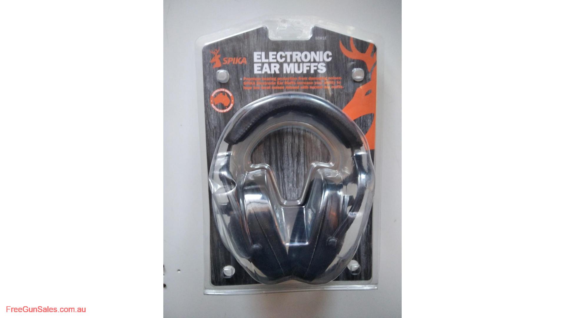 Spika Electronic ear muffs Sydney