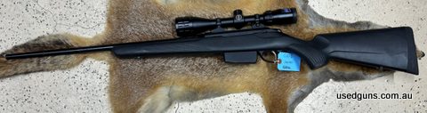 This Tikka T3X has surface rust on the end of the barrel due to stored with foam wrapped around it. Was used as a rest for shooting out the ute window. Will cle