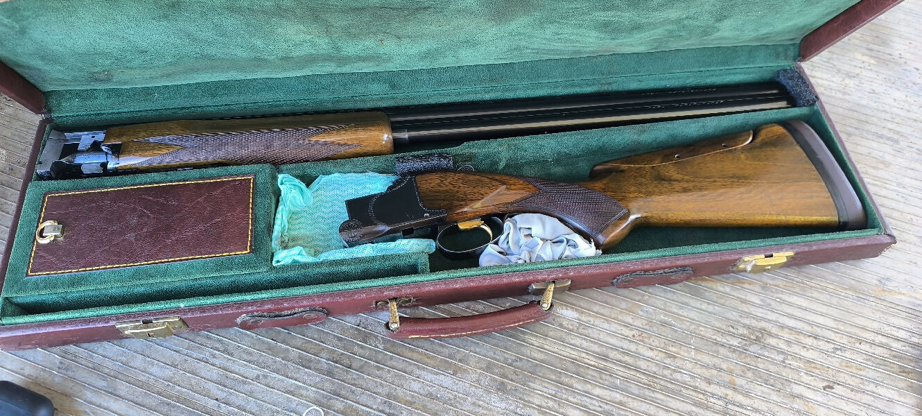 A grade Belgium browning trap gun.