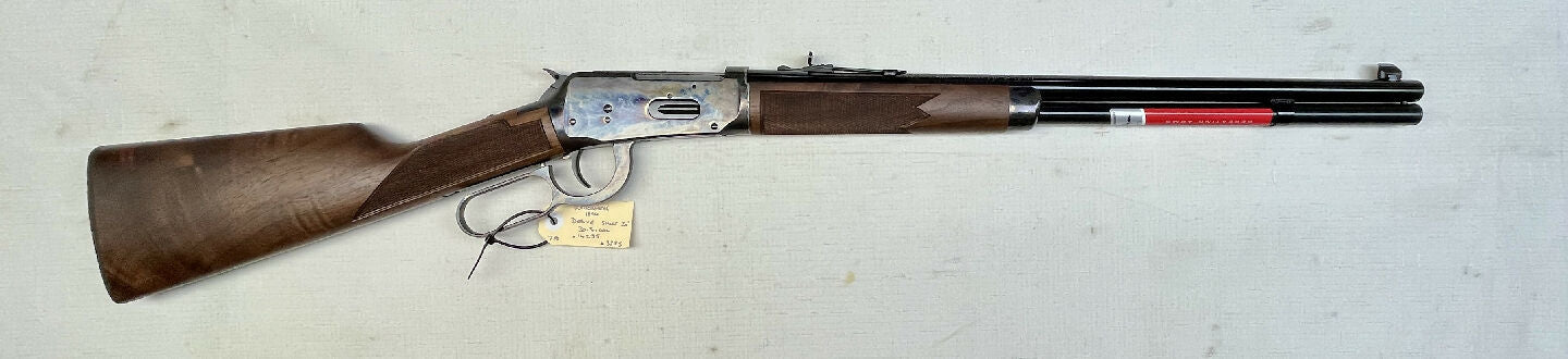 ONE ONLY! Super special limited release Winchester Deluxe Short Rifle in the classic 30-30 Winchester. With colour case hardening and Grade V walnut stock, this