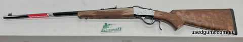 Brand new model - 1885 Low Wall Hunter Rimfire Octagon Item number - 524100186 Caliber - .17 WSM Type - Single shot, falling block action Metal finish - High lu