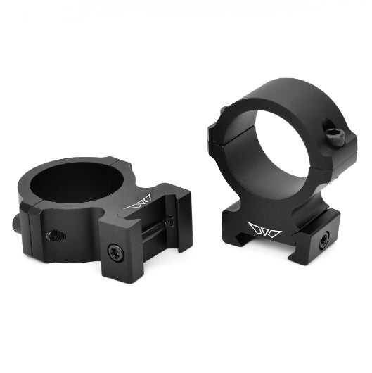 WARNE HORIZONTAL VAPOR 30mm MATTE RINGS