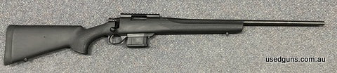 Very good condition Howa 1500 in 223. 22 inch barrel. Picatinny rail ready for a scope. Hogue stock. Detachable magazine. Budget friendly small centrefire. $65 