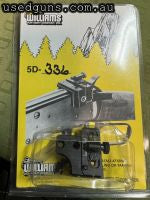 One only. Williams 5D-336 Receiver Peep Sight Top Receiver Mount for New Model Marlin Centerfire Lever Action with Factory Scope Mount Holes in Aluminum . $15 p