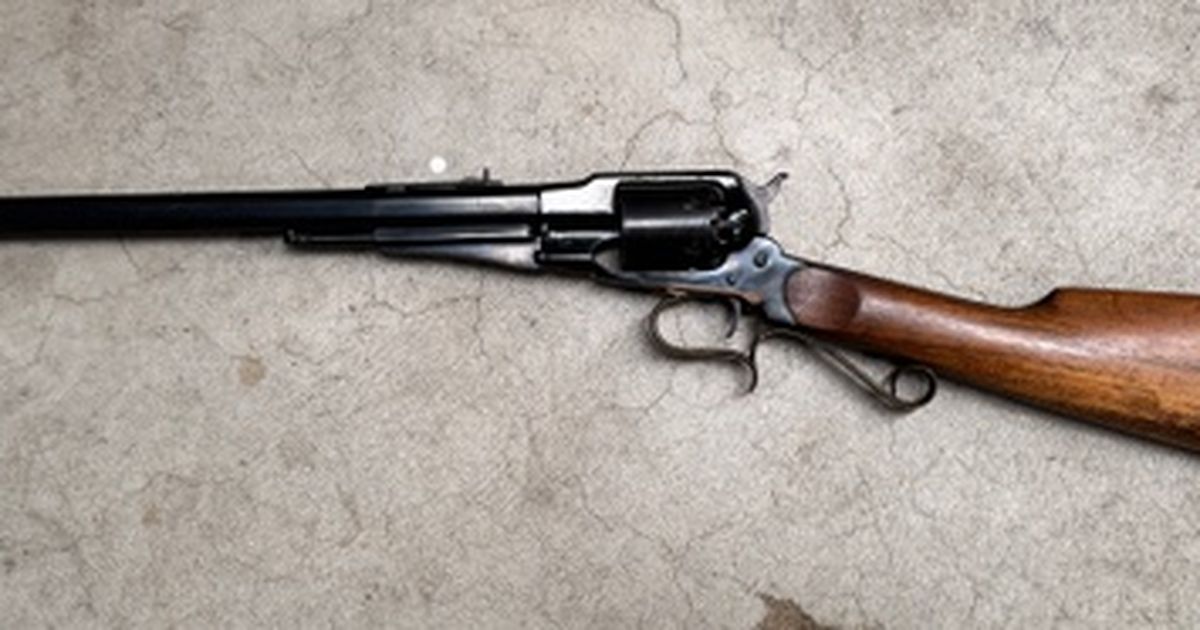 Uberti 1858 New Army Carbine Percussion Rifle