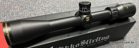 Reduced to clear, was $190. Nikko Stirling Game Pro 4-12x40 with Half Mil-Dot reticle and 1/4 MOA Target Turret. $15 post Australia Wide. 2 month lay-by availab