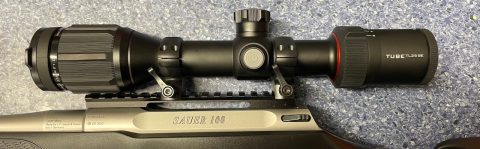 As new condition Infiray Tube TL35 se. 384x288 pixel sensor. 3x base mag. Very simple to use. You will not find a better thermal for the price. Bought about 8 m