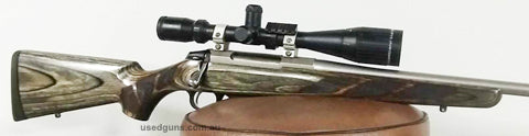 Tikka T3 .223 stainless with factory laminate stock. 12" twist. Rifle is fitted with a Japanese made Clearidge Ultra XP 4.5-14x40AO scope. Mil dot reticle. Rifl