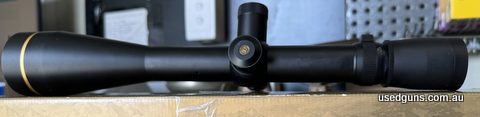 Leupold VX-3 8.5-25x50 LR capped target turrets 1/4 MOA adjustments with a lifetime warranty. Comes with a fine duplex reticle. Still comes with its box. Was se