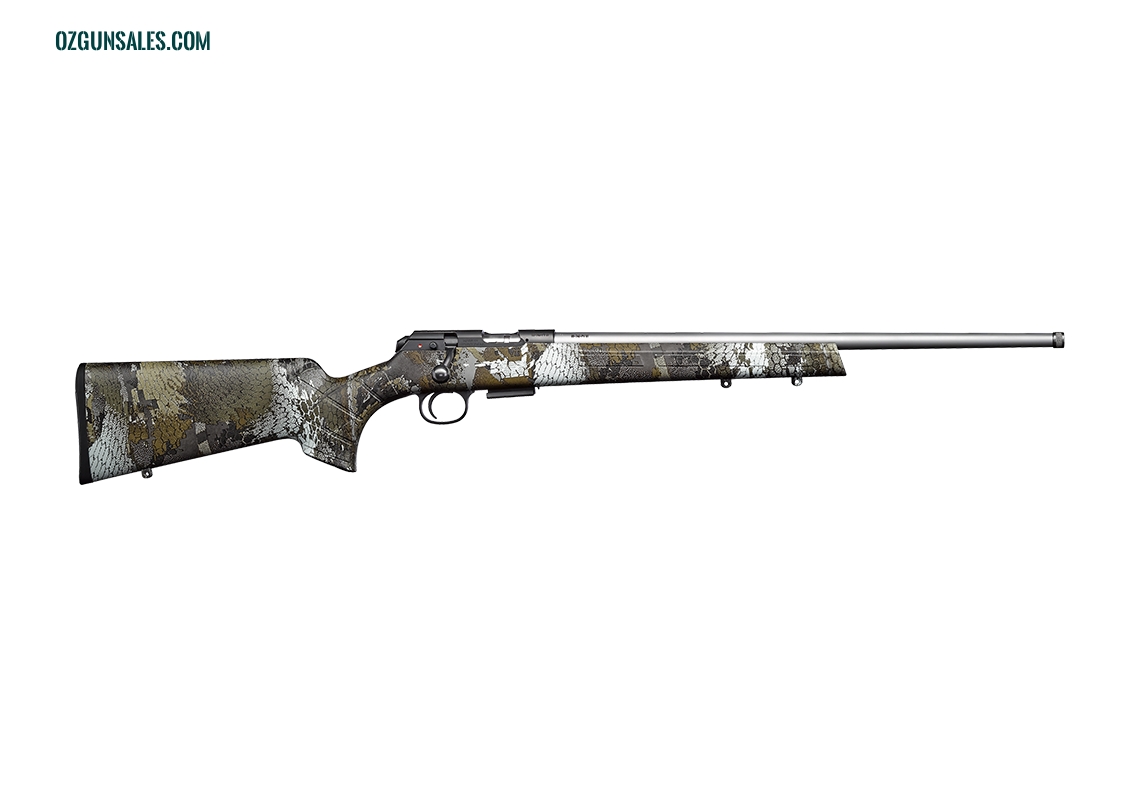 CZ 457 Camo Stainless 22LR 5rnd AP403