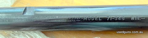 End of financial Year Sale. Unicorn New 348 (bare) Barrel date marked 1956 (Pre 64), this is new unused in rich deep blue still in the grease. Winchester proofe
