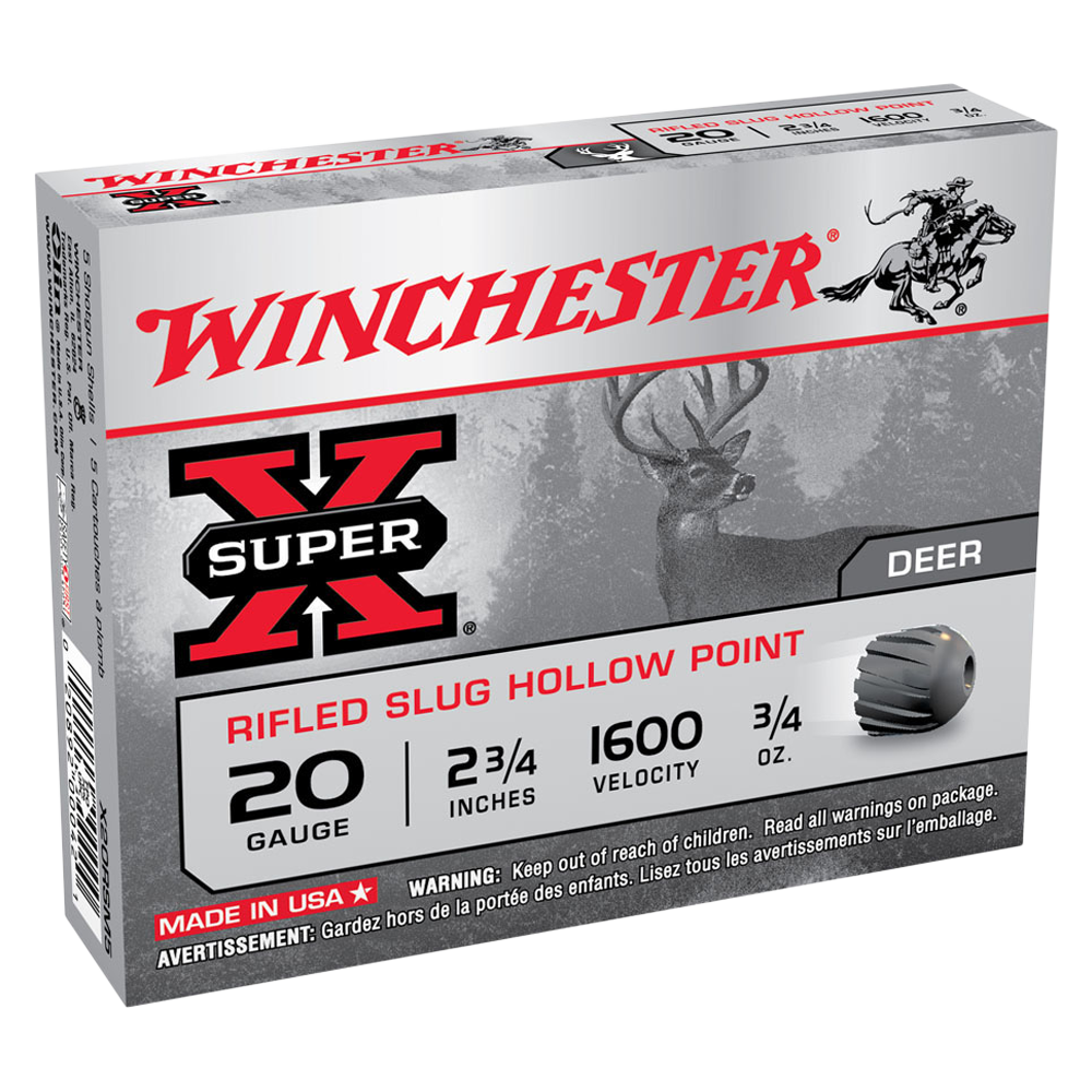 Super X 20G Rifled Slug 2-3/4" 21gm
