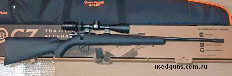 Factory threaded barrel, around 500 rounds, 5 round mag