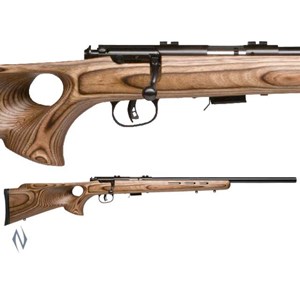 SAVAGE
MKIIBTV
MKII BLUED THUMBHOLE VARMINT
22LR 5 SHOT
BLUED FINISH
VARMINT BARREL
THUMBHOLE LAMINATE STOCK
NEW $865