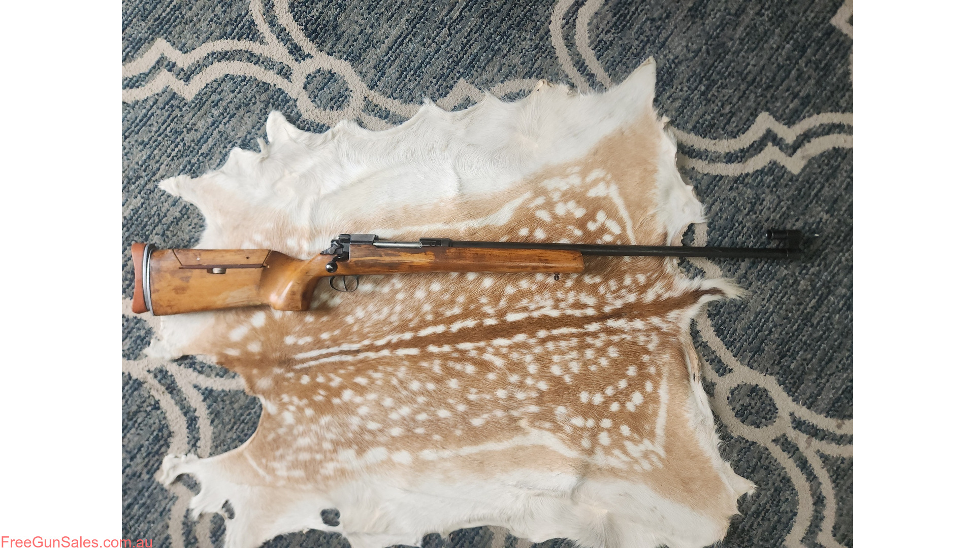 Winchester USA US Model of 1917  308 single shot sporterised