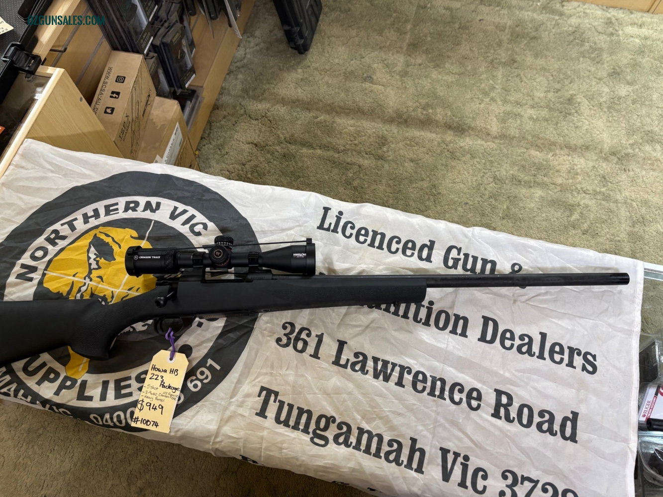 Howa 223Rem Package Crimson Trace