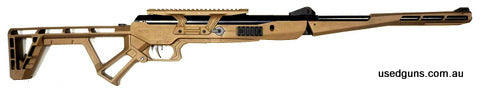 Only One Available. Super cool Black Bunker BM8 .177 air rifle. Up to 1200 FPS. These fold away like a triangle for easy storage & transporting. Only $49 dealer