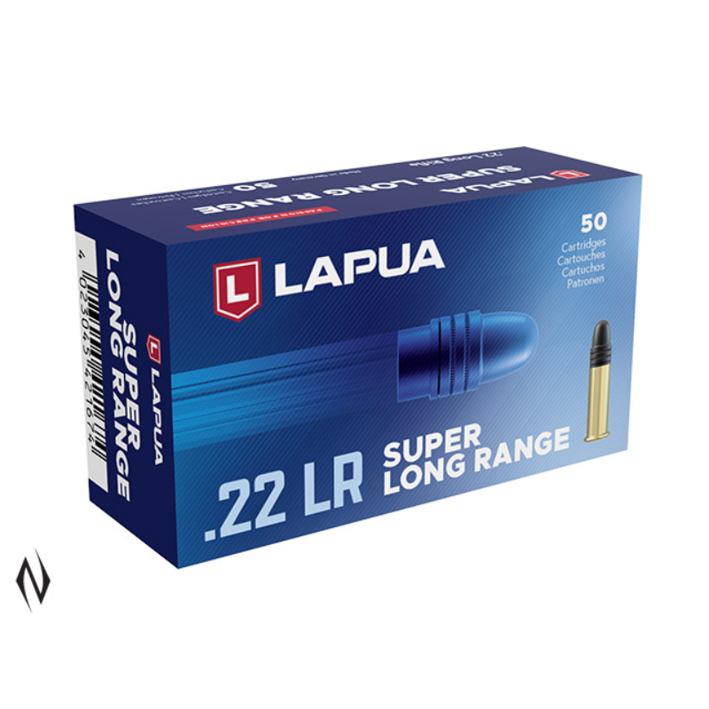 LAPUA 22LR 40GR SUPER LONG RANGE 1106FPS 50PK