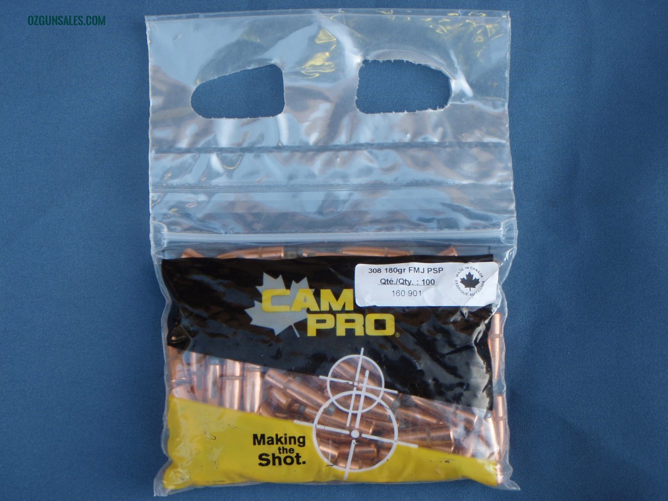 Campro Cal: 308 - 180gr Soft Points- QTY 100