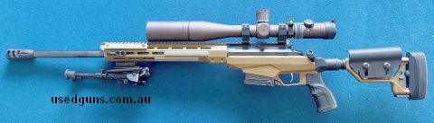 As new unmarked and fired once Factory FDE colour scheme Incl vortex razor HD 5-20X50 Quality scope incl bipod and muzzle brake.  Priced to sell. completed case