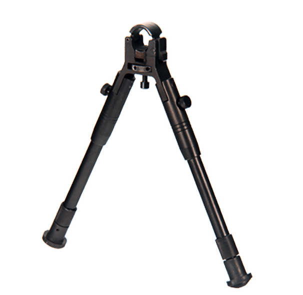 UTG Clamp-on Bipod, 8.7″-10.2″ Centre Height  Robust Steel Components Provide Rock Solid Mounting and Durability User Friendly Steel Reinforced Monster Clamp-On Mounting Deck High Tech Durable Aluminum Construction Innovative Adjustment Wheel for Wide Range of Barrel Sizes from 0.43̸