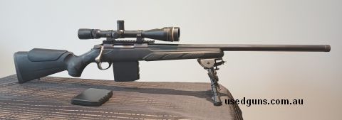 2 x metal magazines, Picatinny rail, factory threaded barrel.