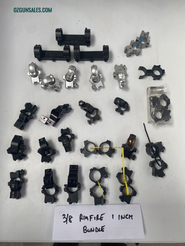 Rimfire scope mounts bundle.